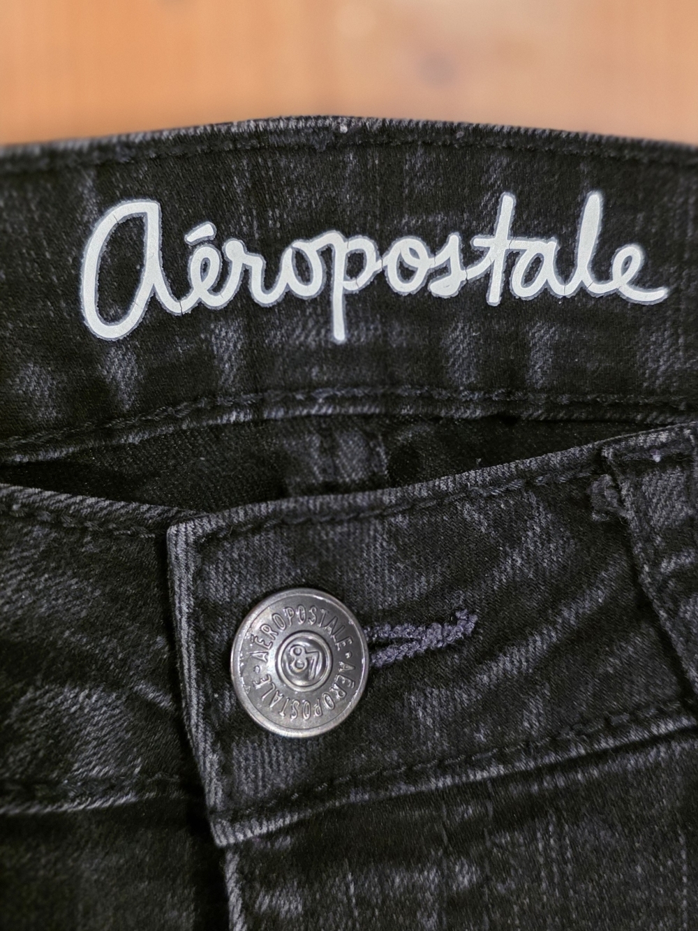 Aeropostale Black Women's Skinny Jeans - Picture 2 of 4